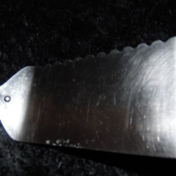 LAST MARKDOWN MID CENTURY WALNUT VERNA JAPAN  ADVERTISING STAINLESS STEEL - Picture 8 of 9